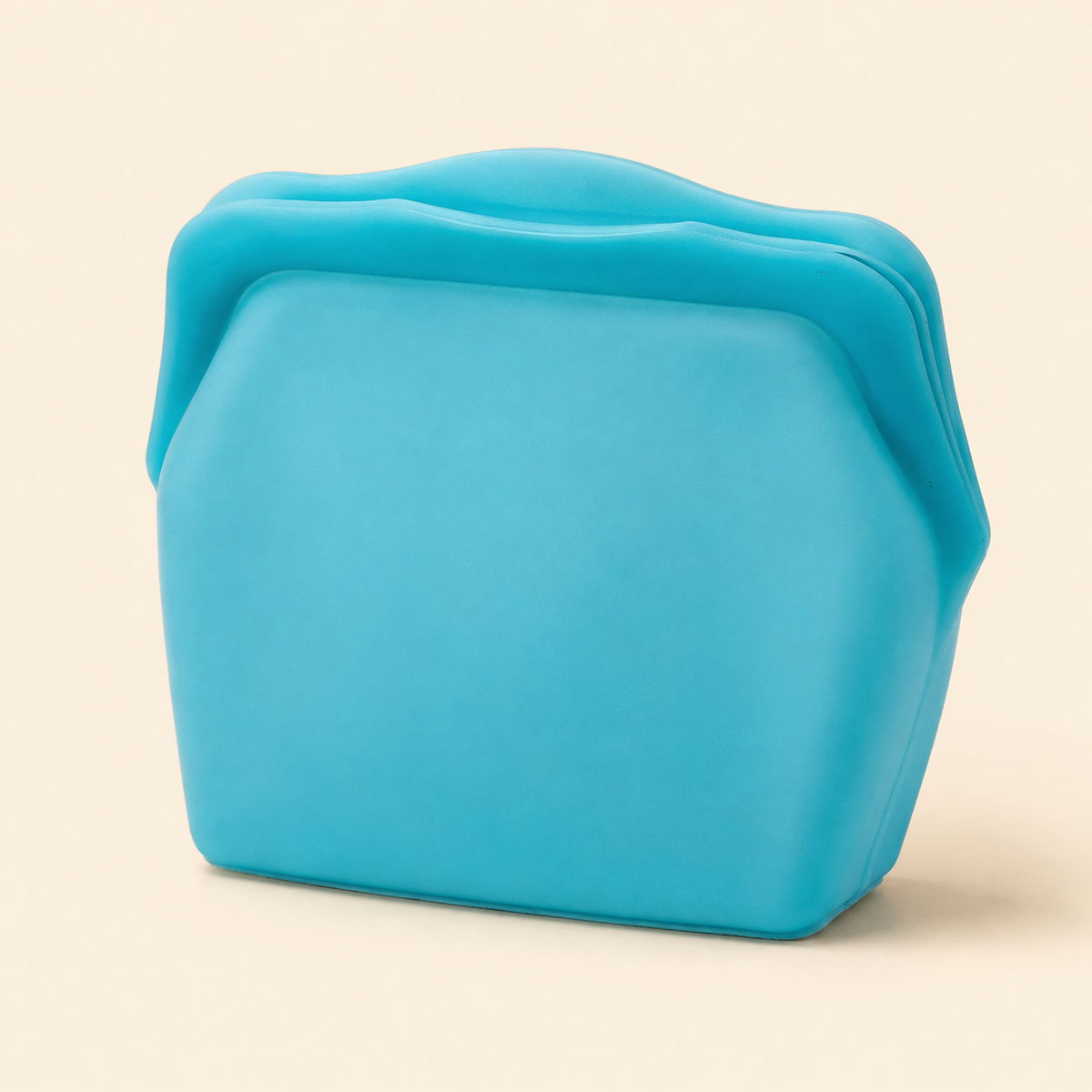 Stand-Up Food-Grade Silicone Storage Bag, 4-Cup