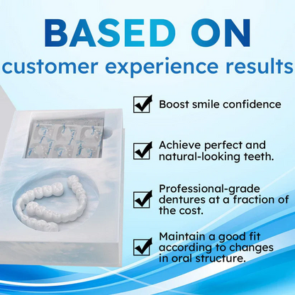 Official Store | Aurenvi™ Moldable Dentures🧑🏽‍⚕️Obtain American Dental Association (ADA) Certification ✅