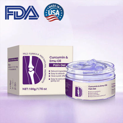Aurenvi™ Curcumin & Emu Oil Pain Gel – 🏥Backed by US Osteopathic Experts