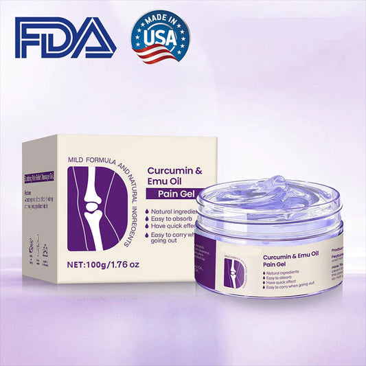 Aurenvi™ Curcumin & Emu Oil Pain Gel – 🏥Backed by US Osteopathic Experts