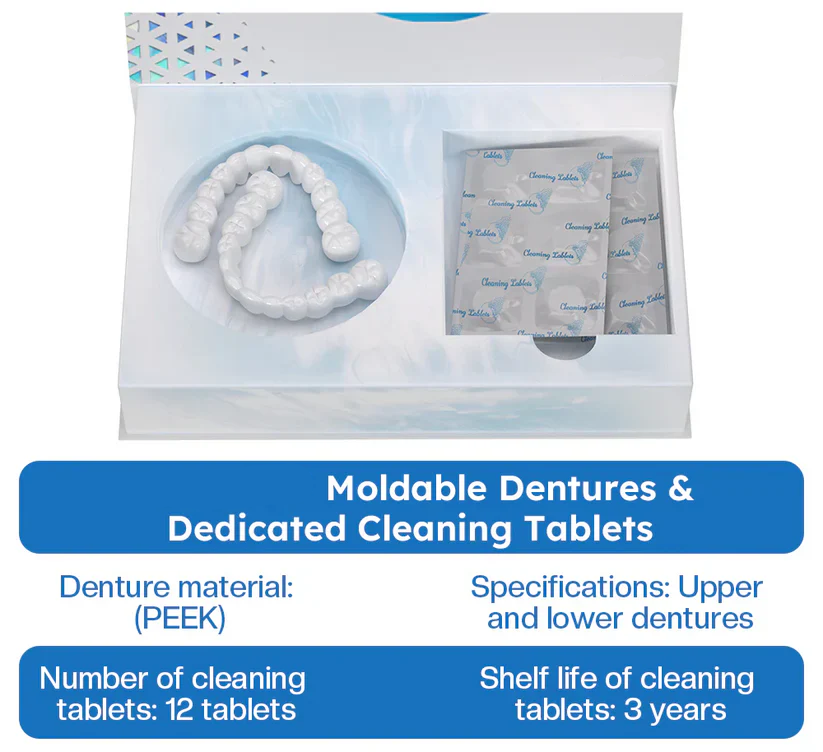Official Store | Aurenvi™ Moldable Dentures🧑🏽‍⚕️Obtain American Dental Association (ADA) Certification ✅
