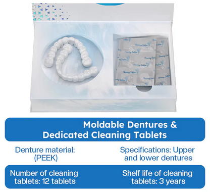 Official Store | Aurenvi™ Moldable Dentures🧑🏽‍⚕️Obtain American Dental Association (ADA) Certification ✅