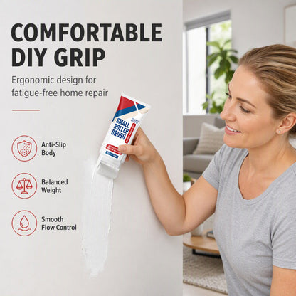 Applying the built-in roller to a wall