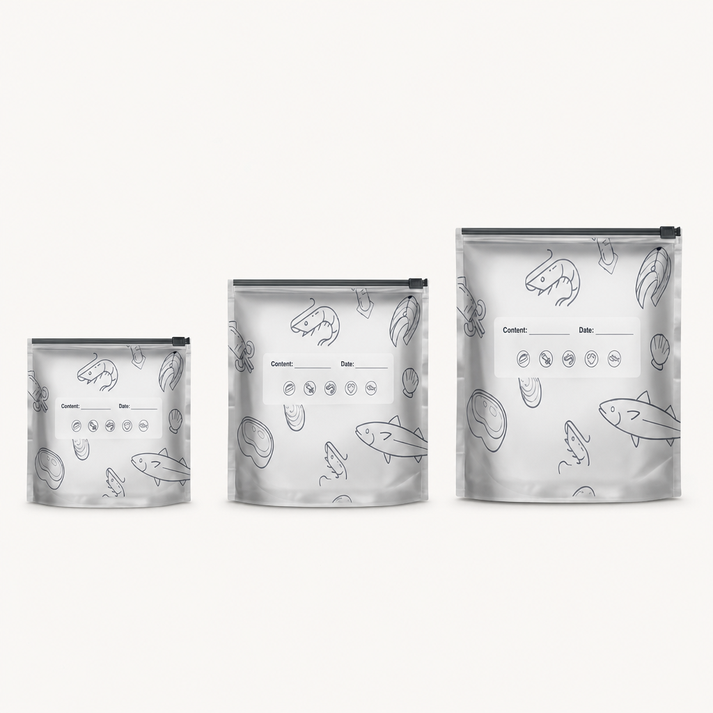 Reusefo Reusable Aluminum Food Storage Bags