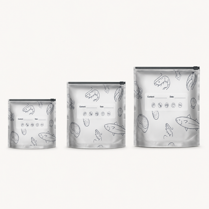 Reusefo Reusable Aluminum Food Storage Bags