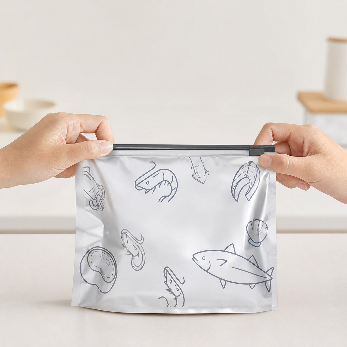 Reusefo Reusable Aluminum Food Storage Bags