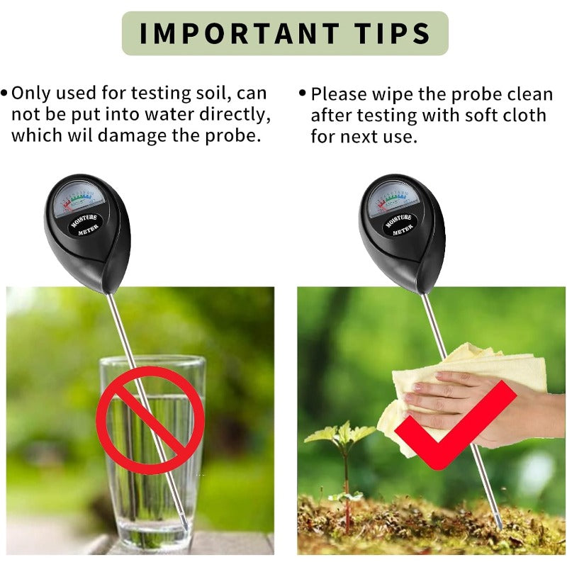Battery-Free Soil Moisture Meter