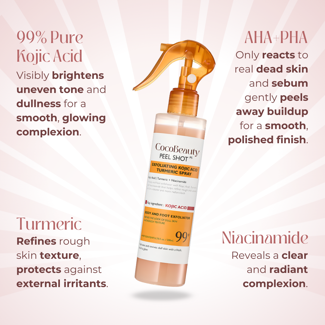 Peel Shot - Kojic + Turmeric Body Peel Spray