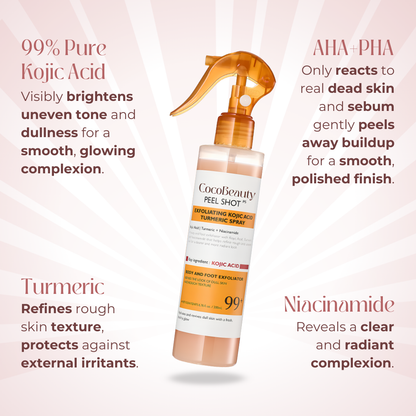 Peel Shot - Kojic + Turmeric Body Peel Spray