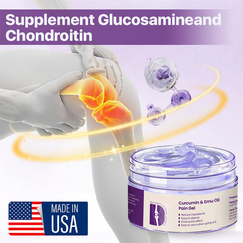 Aurenvi™ Curcumin & Emu Oil Pain Gel – 🏥Backed by US Osteopathic Experts