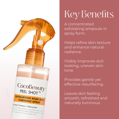 Peel Shot - Kojic + Turmeric Body Peel Spray