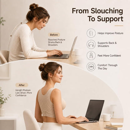 Front-Closure Posture Bra