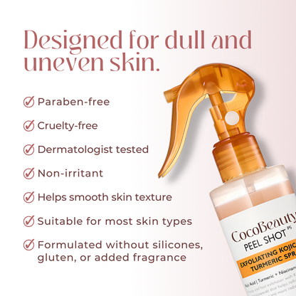 Peel Shot - Kojic + Turmeric Body Peel Spray