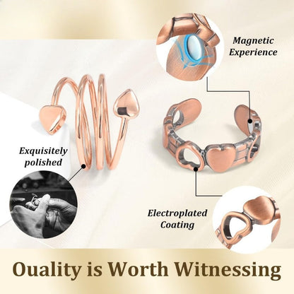 Pure Copper Magnetic Wellness Ring