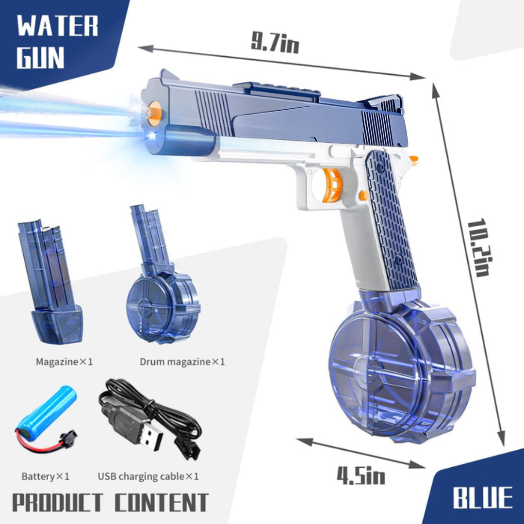 💦🔫 The Ultimate Summer Water Battle Set! Electric Water Blasters | Ready to Play • Long-Range Shooting • 25+ Minutes of Non-Stop Fun 🌊☀️