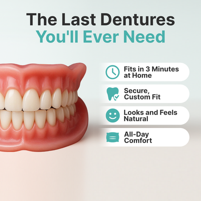 🌎Ends Today: 70% OFF! ⏰Aurenvi™ Medical Full Denture with Strong Suctiond🦷American Dental Association(ADA) Certification✅
