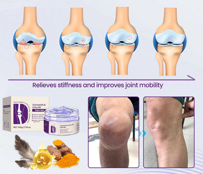 Aurenvi™ Curcumin & Emu Oil Pain Gel – 🏥Backed by US Osteopathic Experts