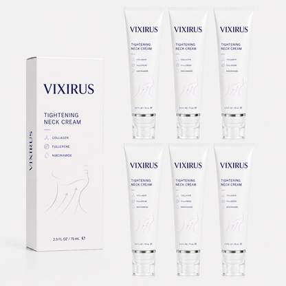 ✨ VIXIRUS™ Instant Neck Lift Cream — 🧴 Infused with Retinol & Hyaluronic Acid | Firms the Neck, Reduces Wrinkles & Double Chin