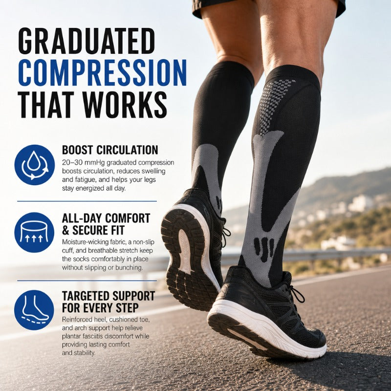 Boost Circulation Compression Socks