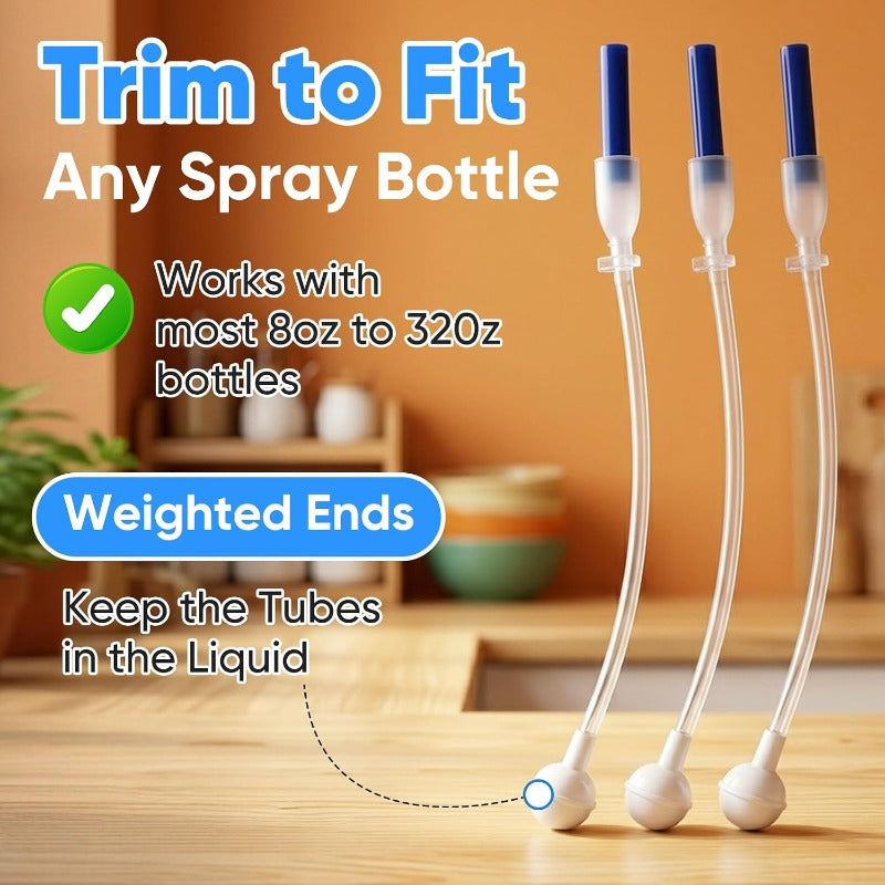 360 Degree Spray Bottle Straw