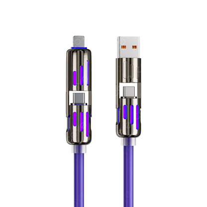 🔥Last Day Buy 3 Free 1 - 4-in-1 USB Charging Cable fast charging 240W