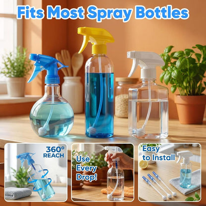 360 Degree Spray Bottle Straw