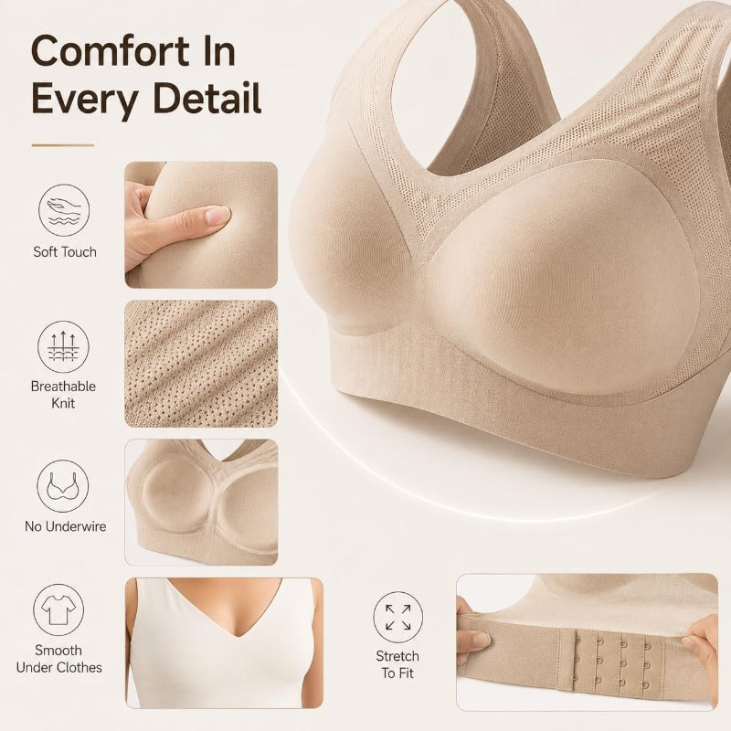 Front-Closure Posture Bra