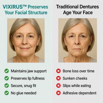🌎Ends Today: 70% OFF! ⏰VIXIRUS™ Medical Full Denture with Strong Suctiond🦷Obtain American Dental Association (ADA) Certification