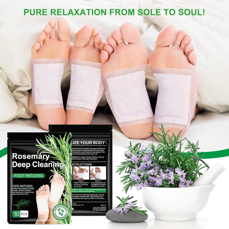 Rosemary Ginger Foot Patches