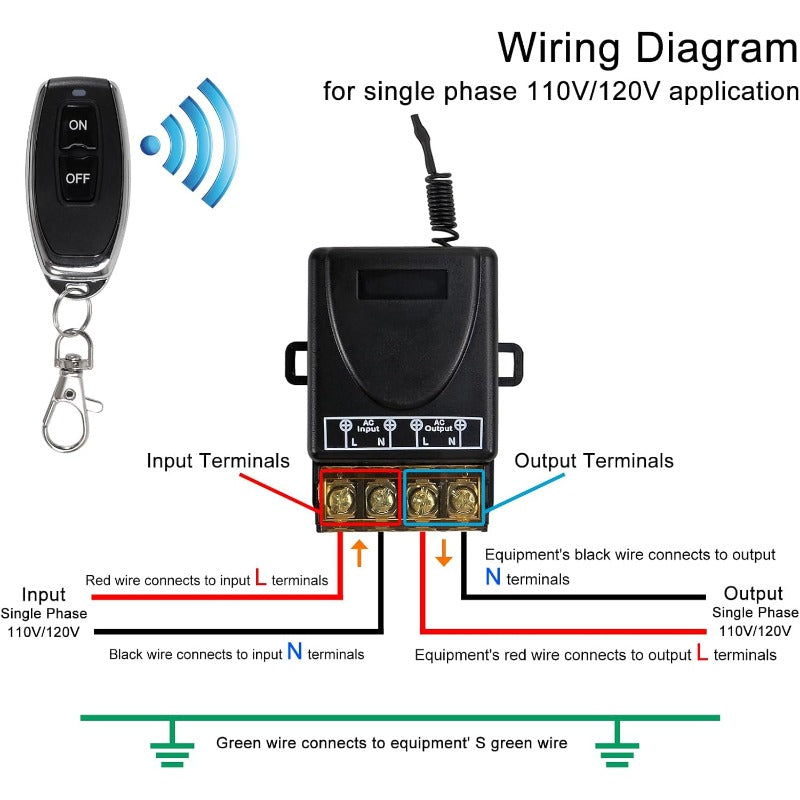 Heavy Duty Wireless Relay Switch