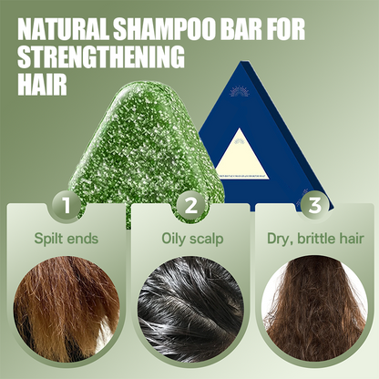 🔥Flash Sale🔥| Natural Shampoo Bar For Strengthening Hair